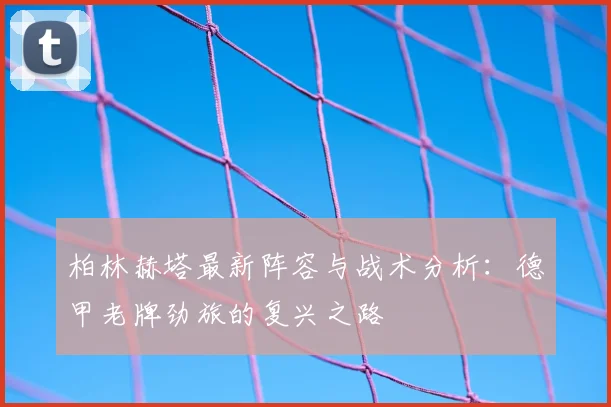 柏林赫塔最新阵容与战术分析：德甲老牌劲旅的复兴之路